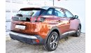 Peugeot 3008 1.6L ALLURE 2019 GCC SPECS WITH AGENCY WARRANTY UP TO 2023 OR 100,000KM