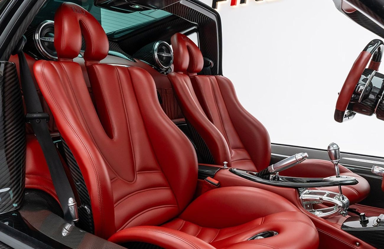 Pagani Huayra 6.0L V-12 Twin-Turbocharged Engine