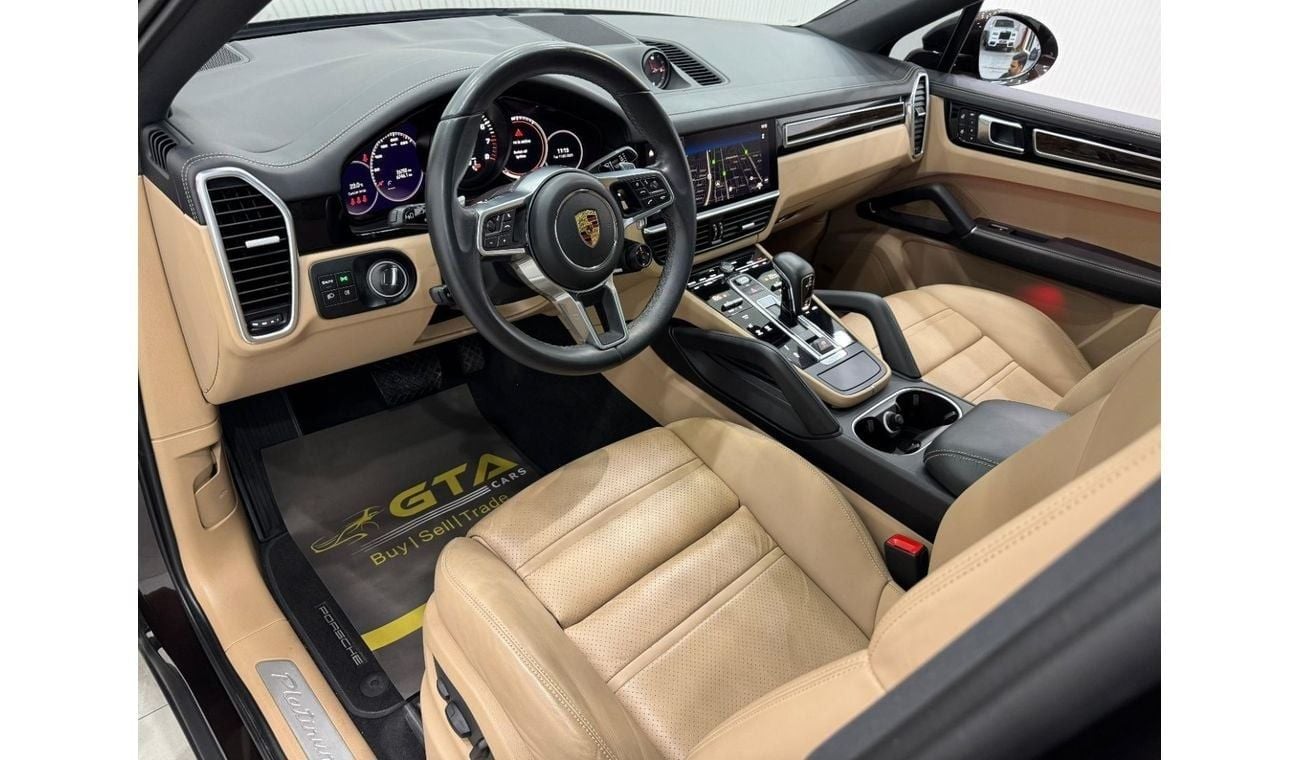 Porsche Cayenne Platinum Edition 2022 Porsche Cayenne Coupe Platinum Edition, Warranty, Full Porsche Service History