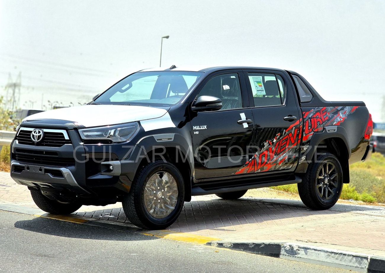 Toyota Hilux HILUX ADVENTURE PETROL 4.0L - FULL WITH COMPRESSOR - BLACK INSIDE BLACK - OMANI