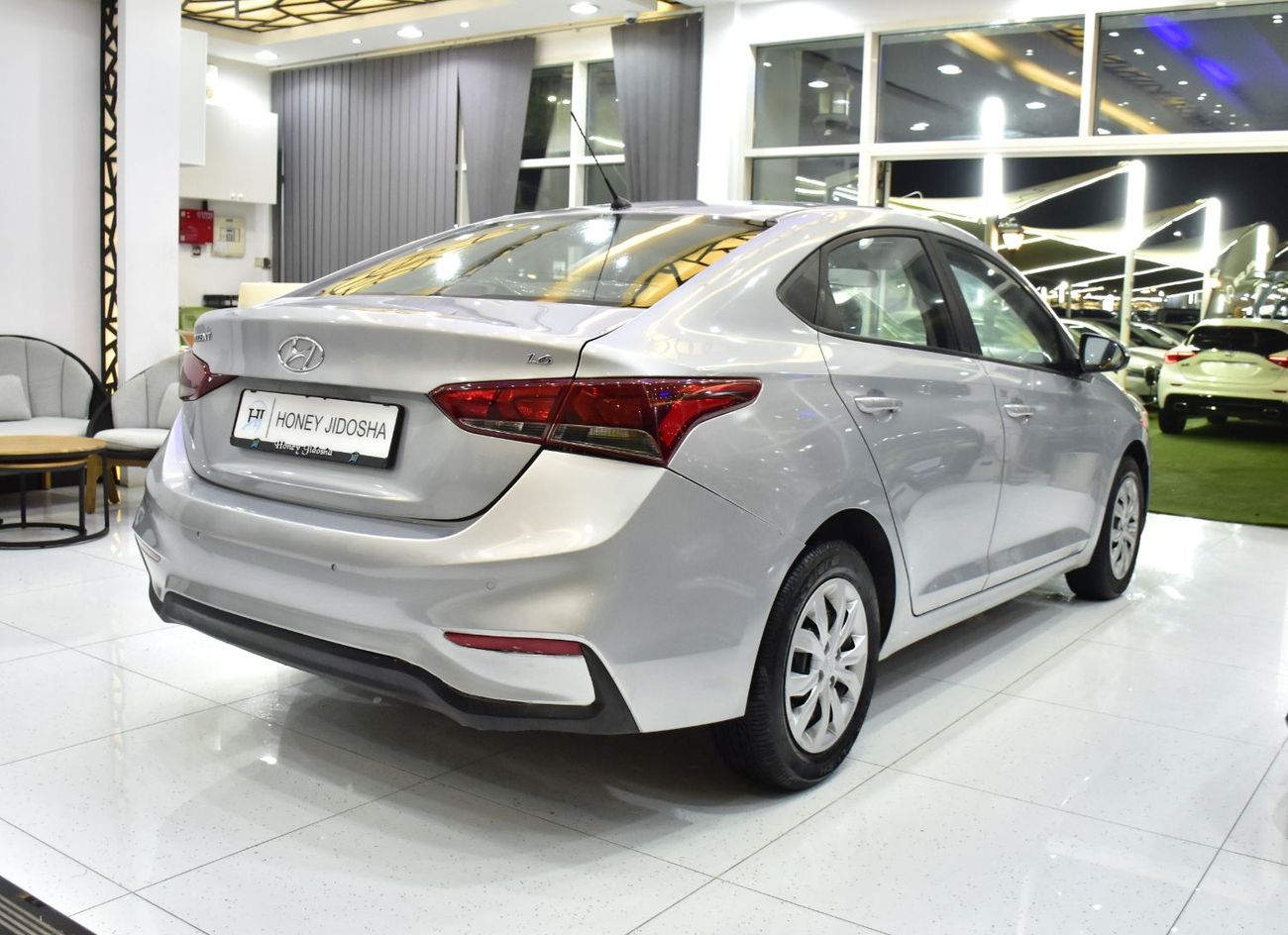 Hyundai Accent EXCELLENT DEAL for our Hyundai Accent 1.6 ( 2020 Model ) in Silver Color GCC Specs