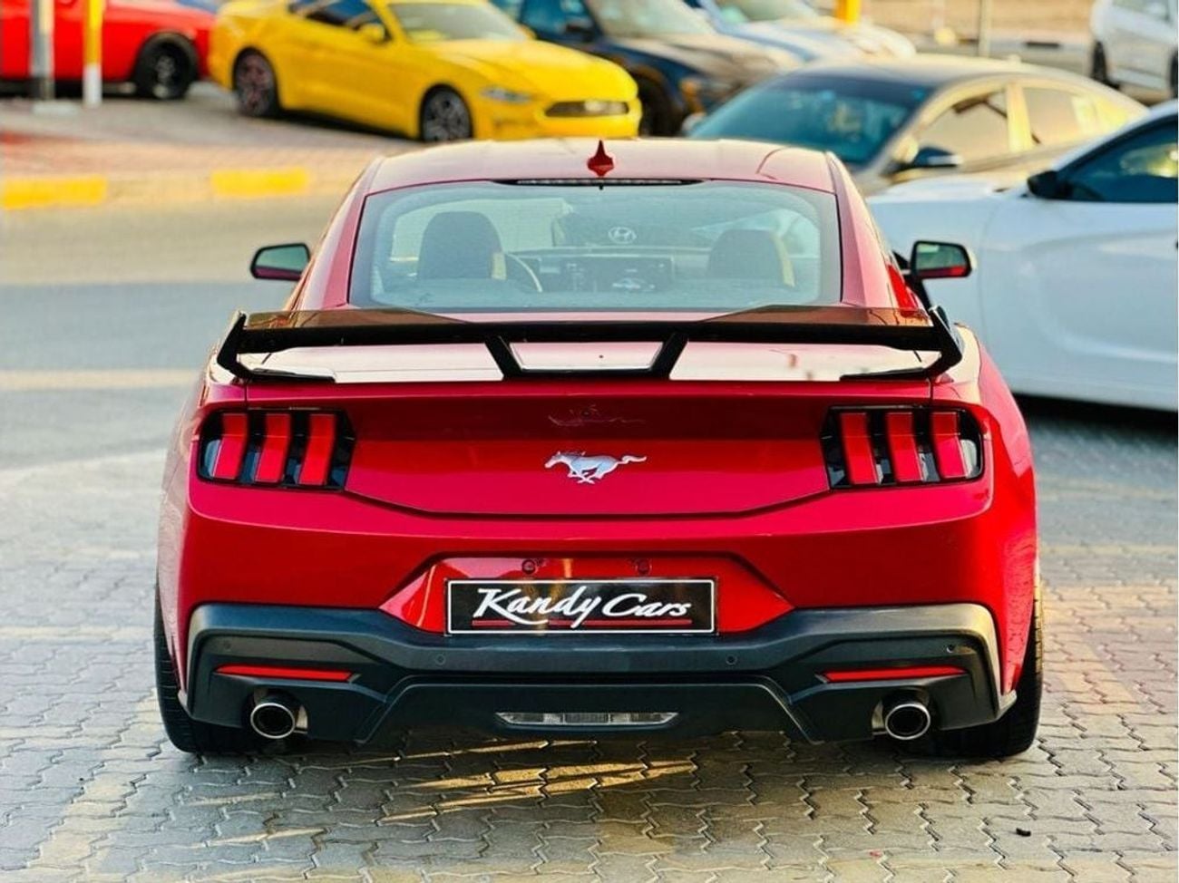 Ford Mustang STD EcoBoost 2.3L Coupe A/T | Monthly AED 2200/- | 0% DP | Blindspot | Digital Cluster | # 12039