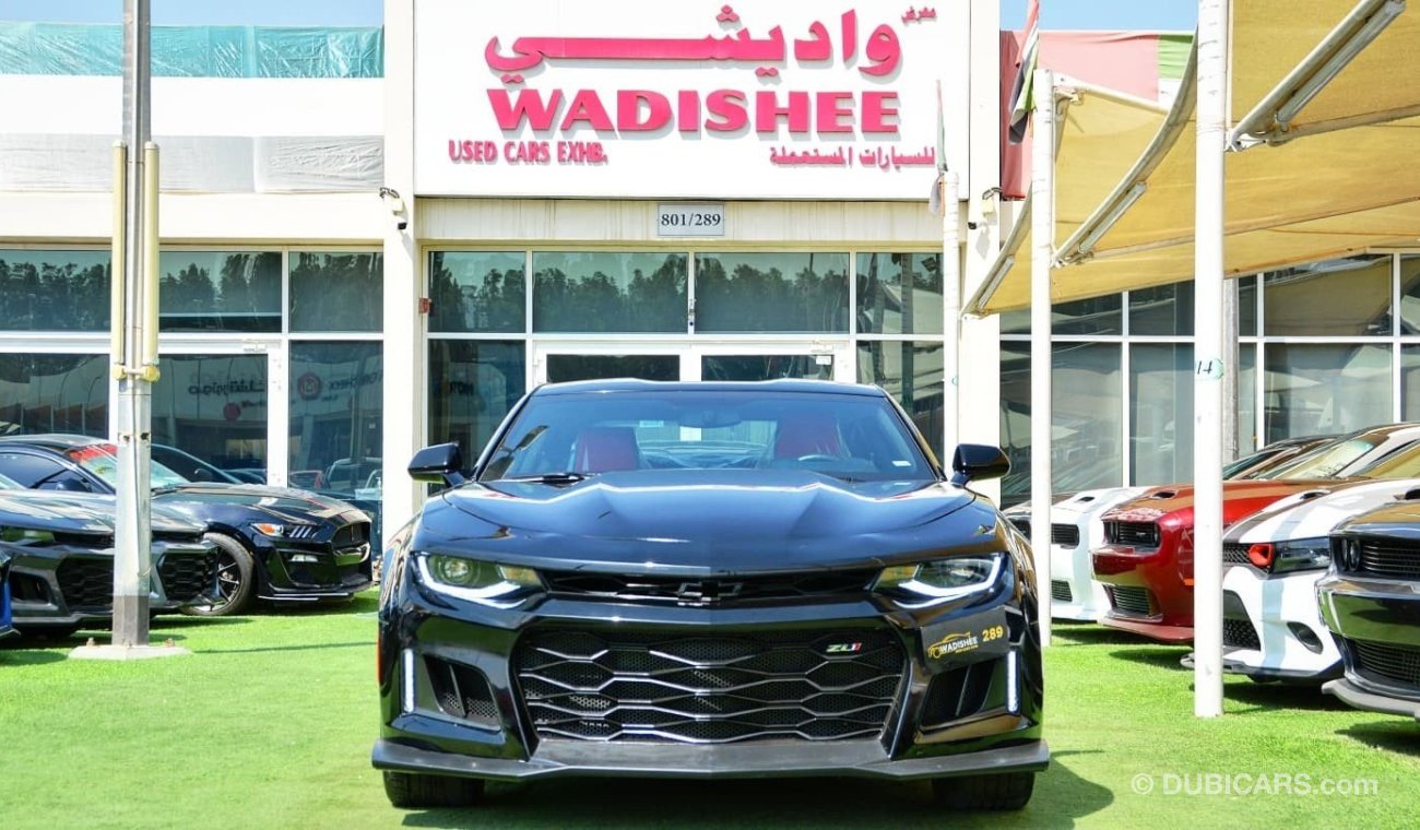 شيفروليه كامارو SOLD!!!!!!Camaro RS V6 3.6L 2021/ ZL1 Kit/ Leather Interior/ Low Miles/ Very Good Condition