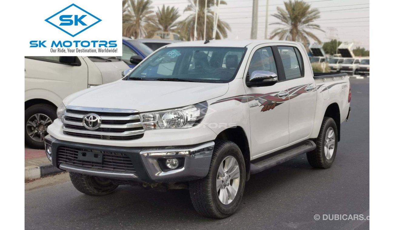 Toyota Hilux 2.7L Petrol, M/T, CD Player, Fabric Seats, 4WD  (LOT # 244)