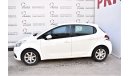 Peugeot 208 1.6L ACTIVE 2019 GCC SPECS WITH AGENCY WARRANTY UP TO 2023 OR 100000KM