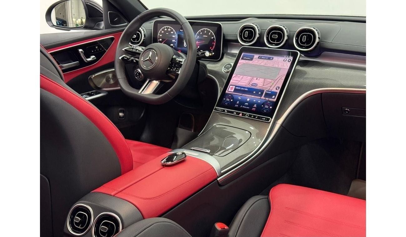 مرسيدس بنز C 200 Premium 2.0L 2024 Mercedes Benz C200 AMG, 2027 Mercedes Warranty, Very Low Kms, GCC