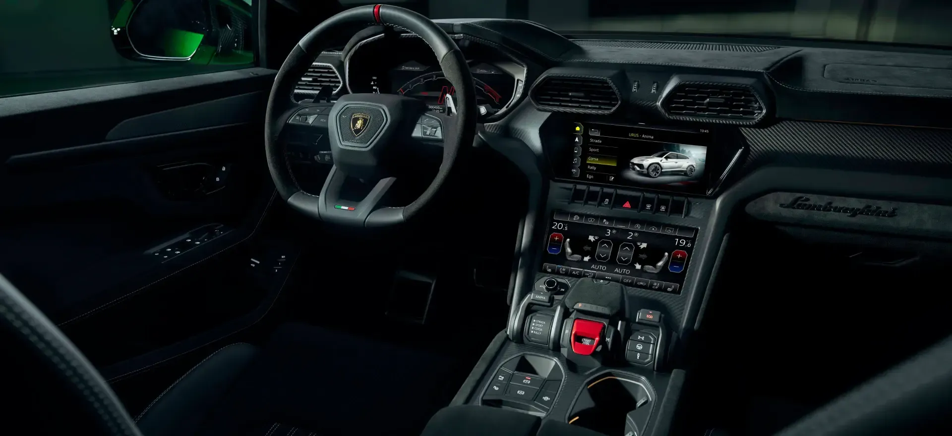Lamborghini Urus interior - Cockpit