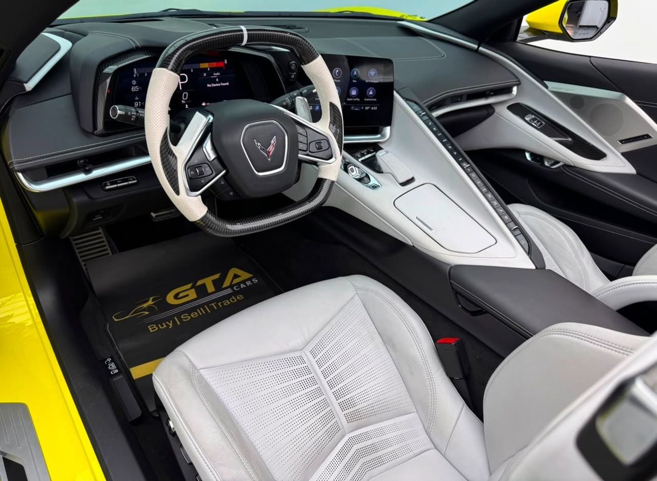 Chevrolet Corvette 2022 Chevrolet Corvette Stingray C8 3LT, 2027 Chevrolet Warranty, Chevrolet Service History, GCC
