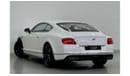Bentley Continental GT 2016 Bentley Continental GT V8 S Mulliner, Full Bentley History, Warranty, Low kms, GCC