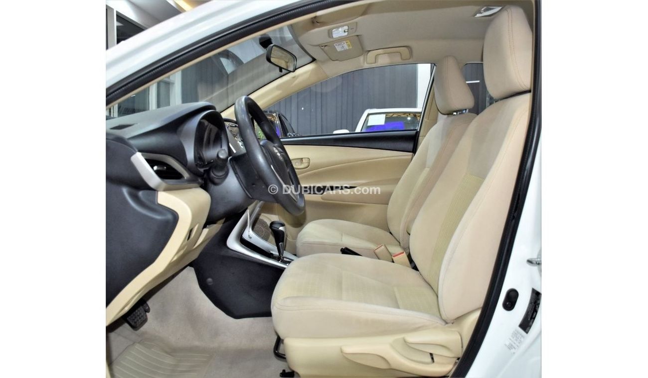 Toyota Yaris EXCELLENT DEAL for our Toyota Yaris 1.5L ( 2019 Model ) in White Color GCC Specs