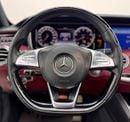 Mercedes-Benz S 500 Std 4.7L 2017 Mercedes-Benz S550 AMG, Full Service History, Excellent Condition, GCC