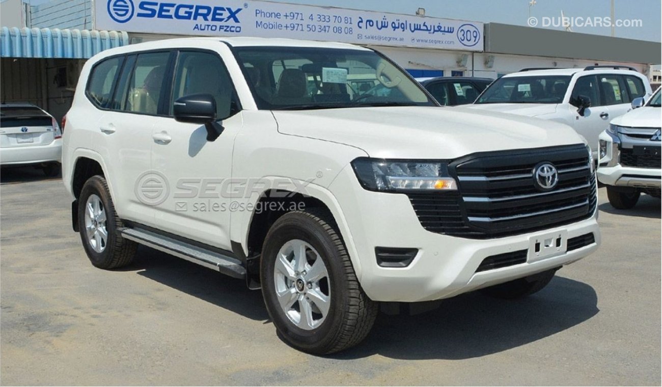 تويوتا لاند كروزر 3.3L Turbo Diesel, AT For Export Available in Silver and White Color