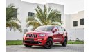 Jeep Grand Cherokee SRT8 - 2 Y Warranty -  GCC - AED 2,243 PER MONTH - 0% DOWNPAYMENT