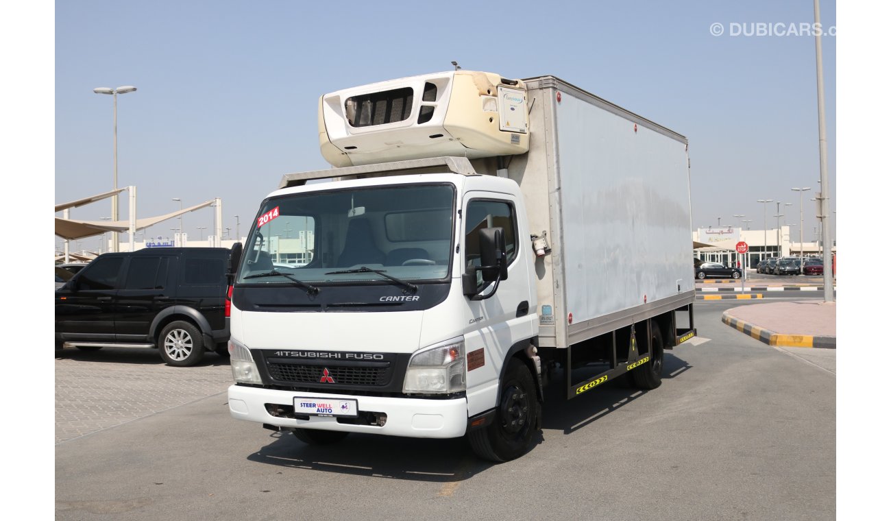 Mitsubishi Fuso Canter REFRIGERATED TRUCK WITH INSULATED BOX 2014 WITH GCC SPECS