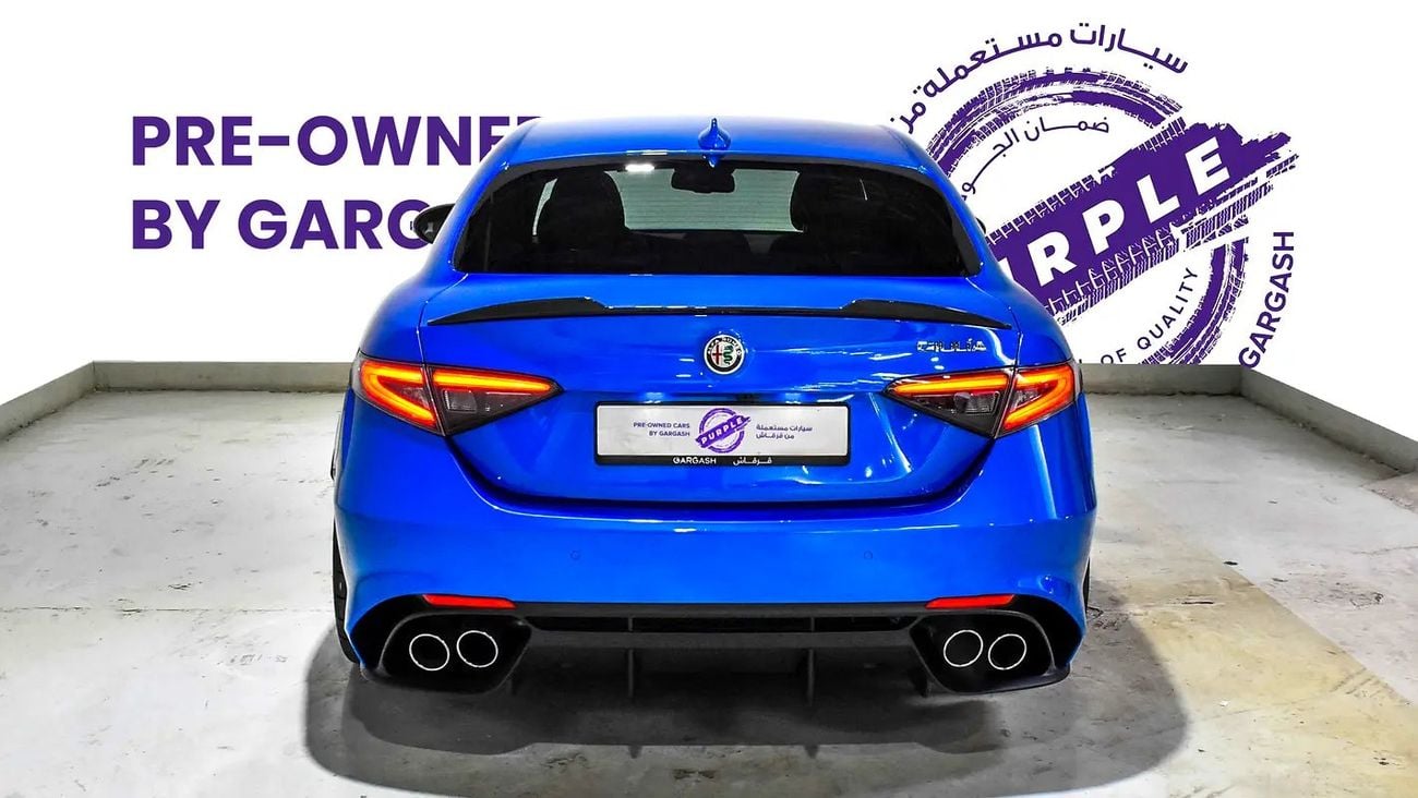 Alfa Romeo Giulia QUADRIFOGLIO ( 510 HP ) | | Gargash Warranty and Service