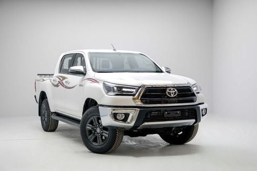 Toyota Hilux GLX 2.7L - White Inside Maroon | Export Only