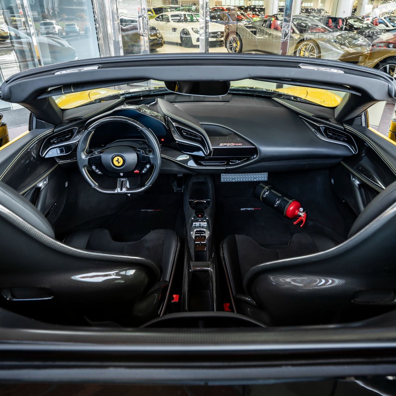 Ferrari SF90 Spider FERRARI SF90 SPIDER DONE ONLY 3000KM GCC WITH WARRANTY + SERVICE