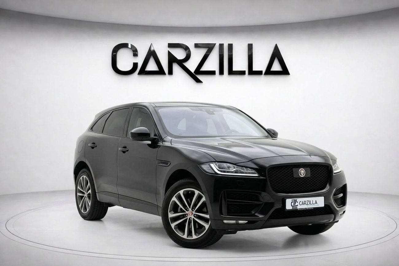 Jaguar F Pace R-Sport 2.0L l AED 1,332 P.M. l 0% Downpayment l R-Sport l 1 Year Warranty