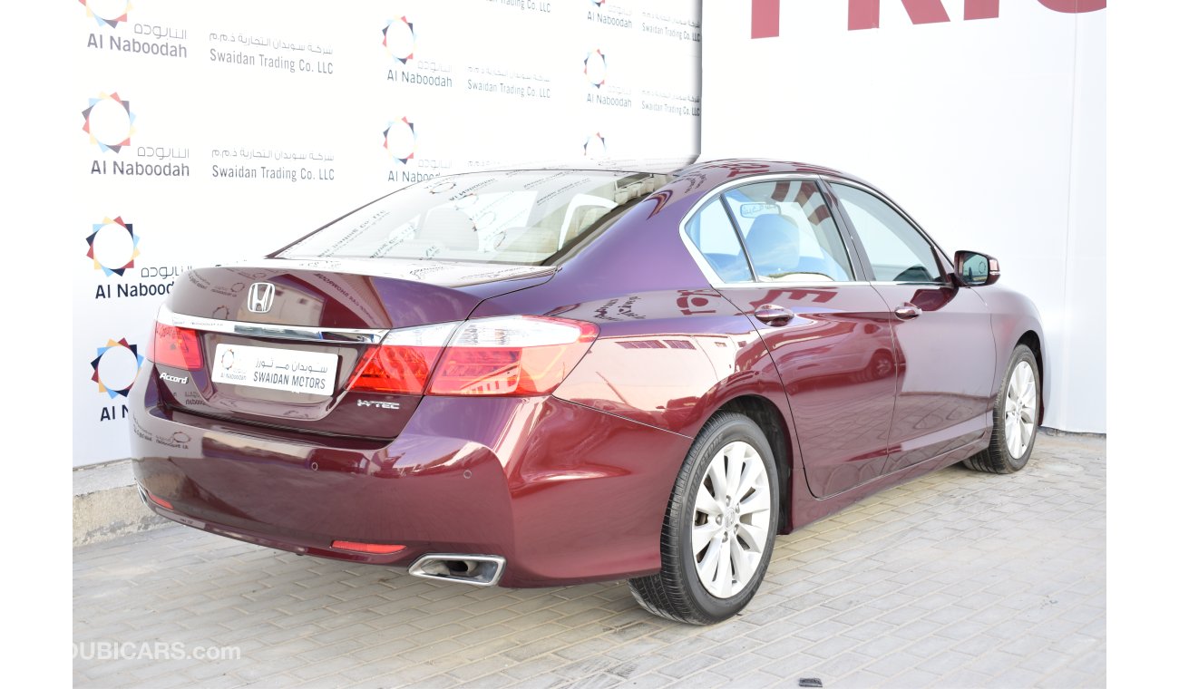 Honda Accord 2.4L EX 2016 GCC SPECS WITH DEALER WARRANTY AND FREE INSURANCE