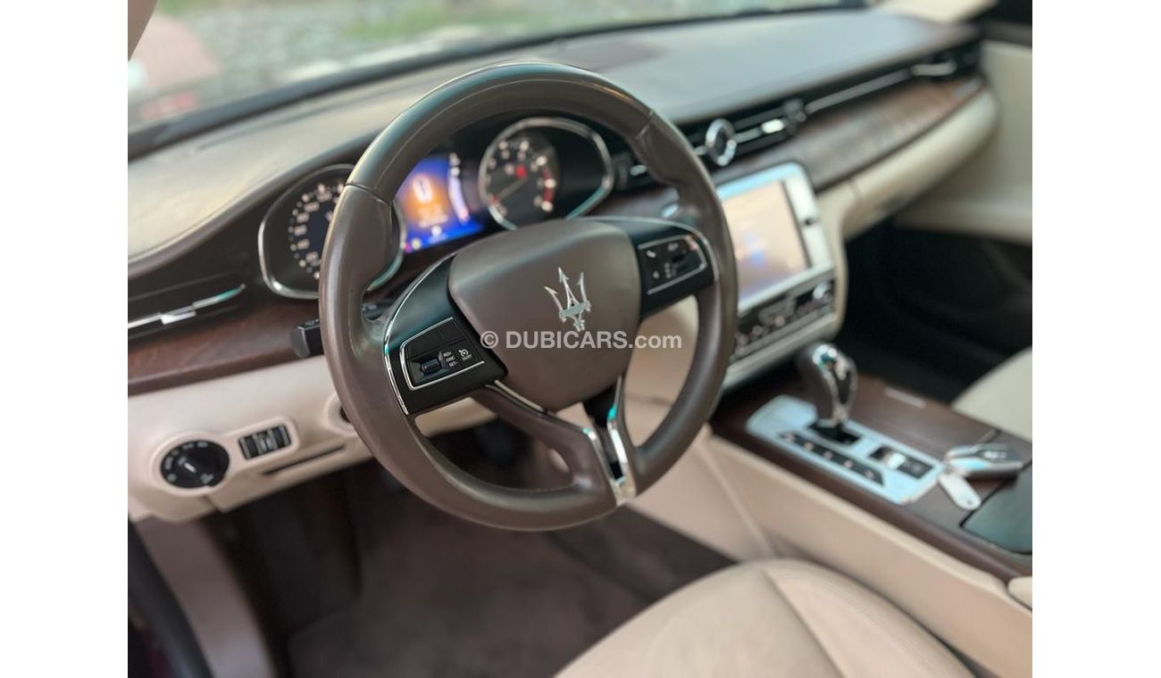Maserati Quattroporte MASERATI QUATTROPORTE 2015 GCC FULL OPTIONS IN LOW MILEAGE PERFECT CONDITIONS