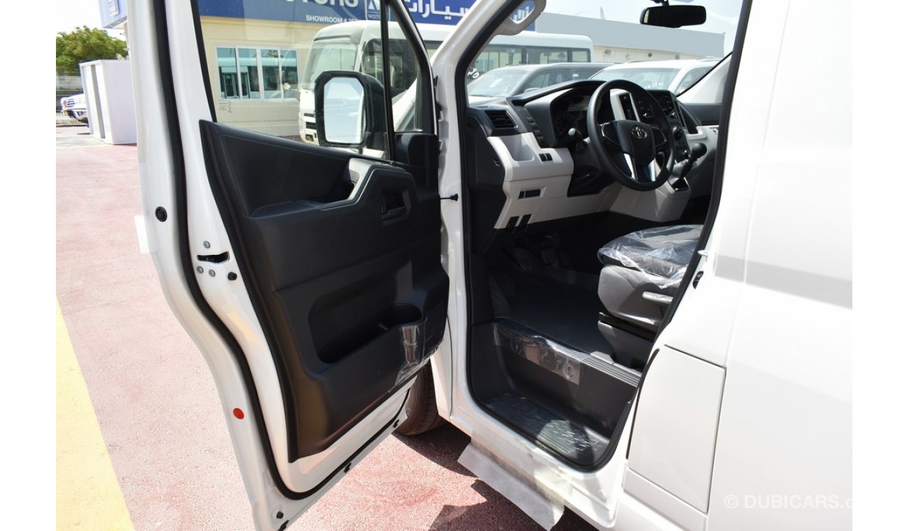 Toyota Hiace 2022 - HIGH ROOF 3.5L-GL, V6 - MT - 13STR - BLK BUMP (FOR EXPORT ONLY)