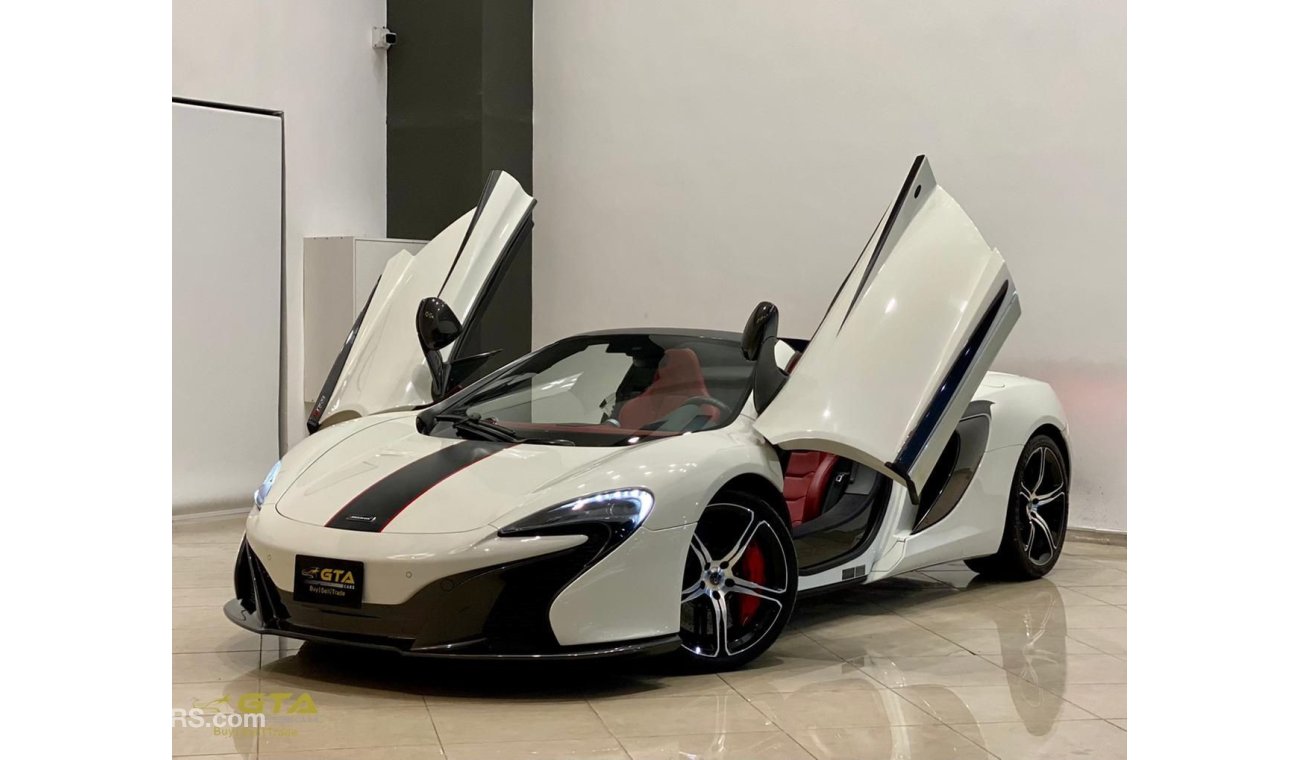 McLaren 650S 2016 McLaren 650S Spider, Full McLaren Service History, Warranty, GCC