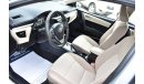 Toyota Corolla 2.0L SE 2016 GCC SPECS WITH DEALER WARRANTY