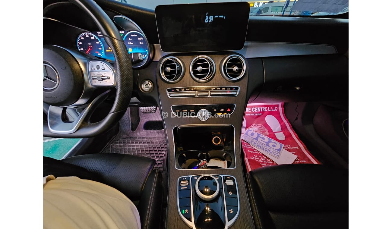 مرسيدس بنز C 300 كوبيه // 1343 AED Monthly // VCC IMPORT PAPER (LOT # 806911)