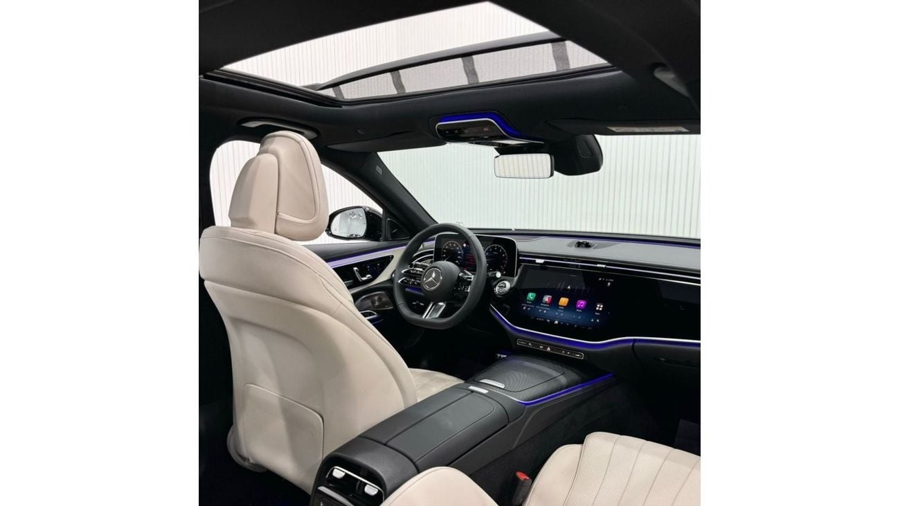 مرسيدس بنز E300 2024 Mercedes Benz E300 AMG, May 2029 Mercedes Warranty, Fully Loaded, Very Low Kms, GCC