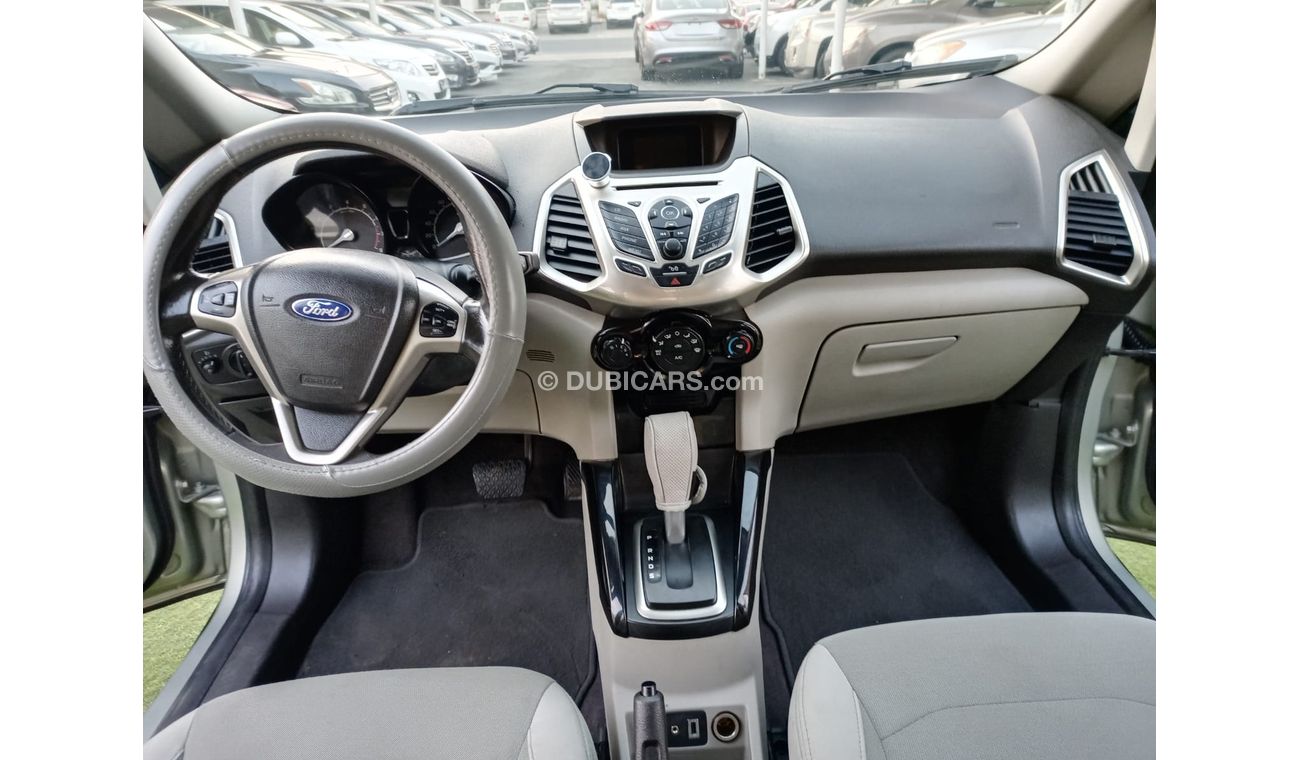 Ford EcoSport 2015 Gulf model, cruise control, rear wing, alloy wheels, fog lights sensors, in excellent condition