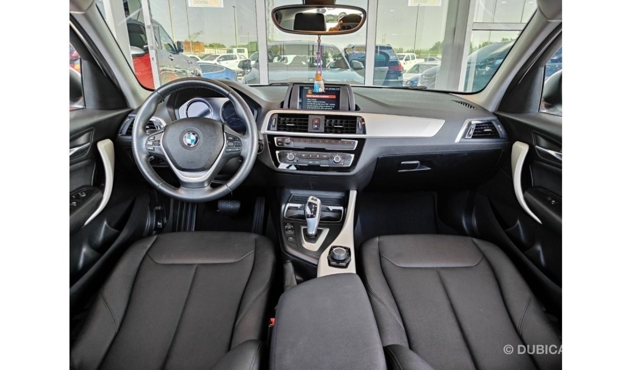 BMW 120i STD AED 800 P.M | 2019 BMW 1 SERIES  120 i  | GCC | UNDER WARRANTY | PERFECT CONDITION