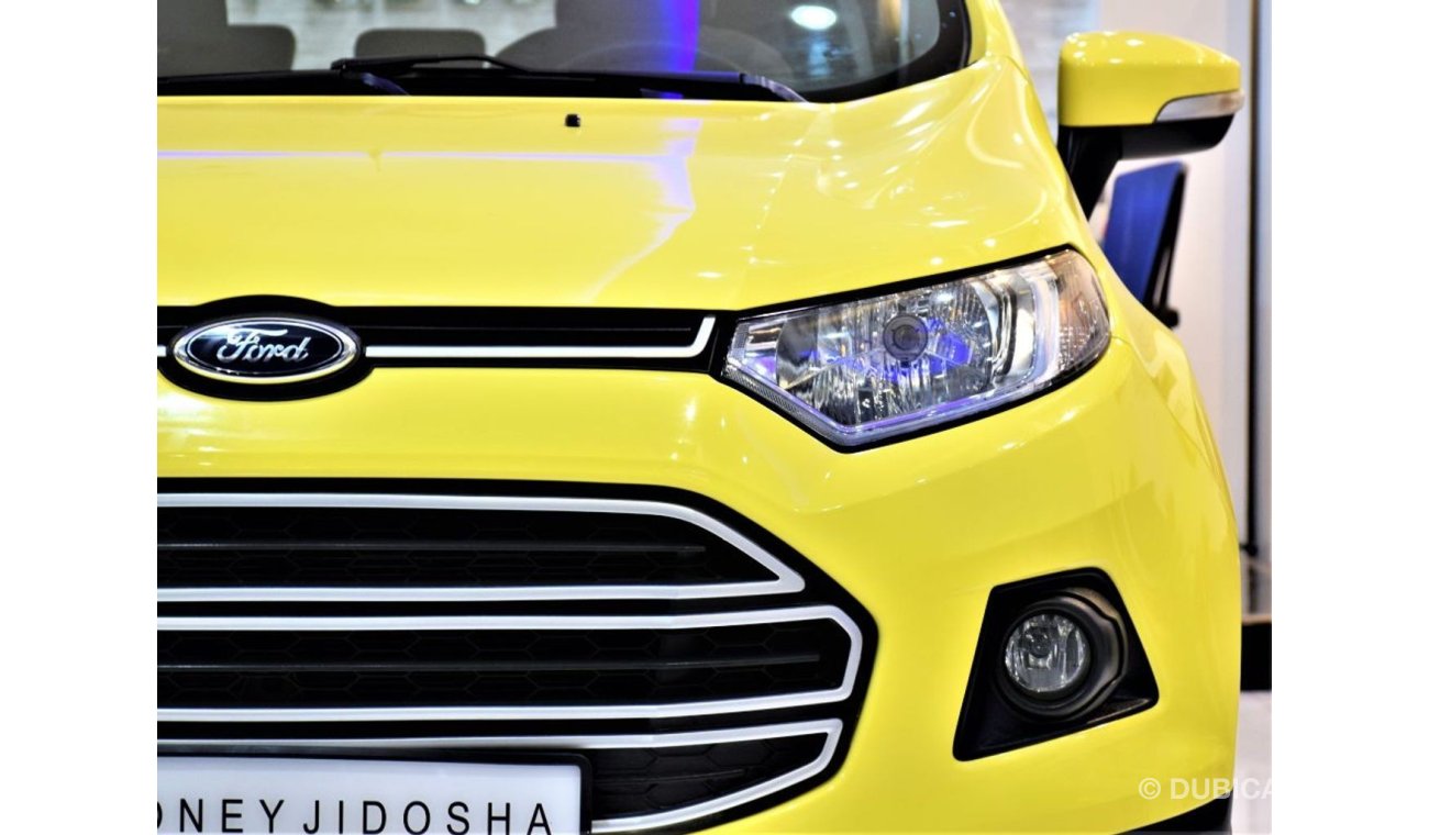 Ford EcoSport Amazing Ford Eco Sport 2015 Model!! in Yellow Color! GCC Specs