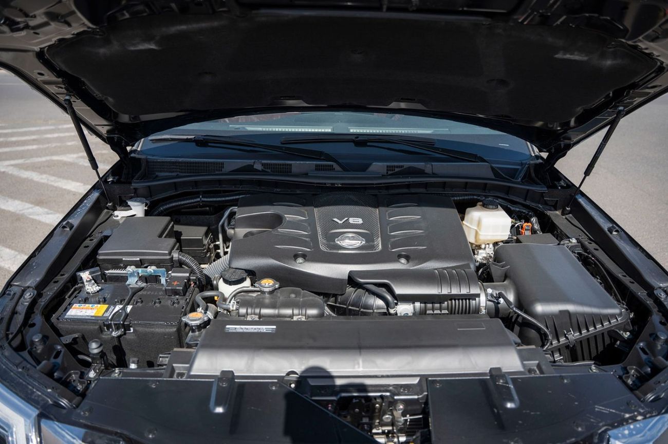 نيسان باترول LE T3 5.6L 2024 Nissan Patrol LE V8 5.6L petrol - Black -orange
