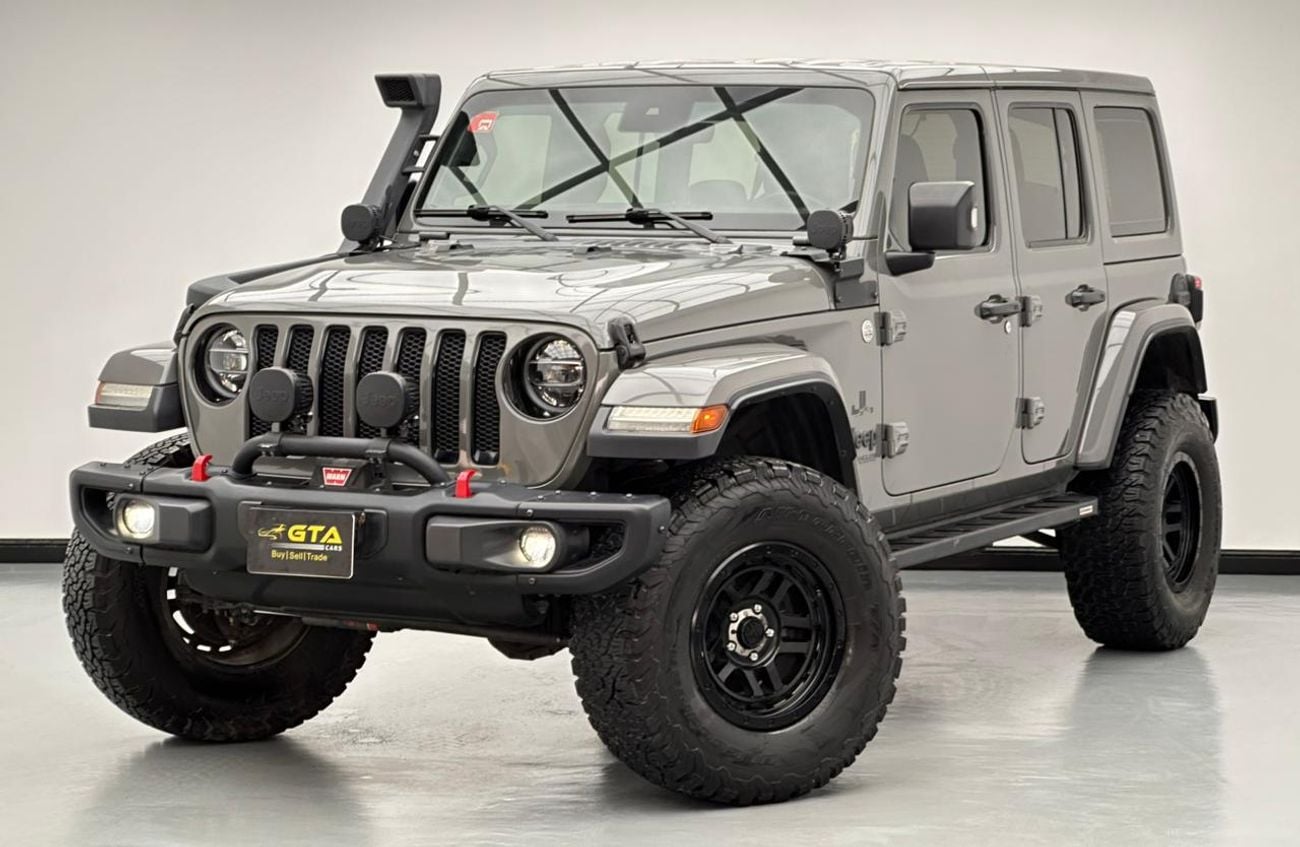 Jeep Wrangler 2019 Jeep Wrangler Unlimited Sahara, Oct/2026 Jeep Warranty, Jeep Full Service History, GCC