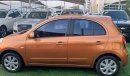 Nissan Micra GCC - orange color in silver - in excellent condition, do not need any expenses