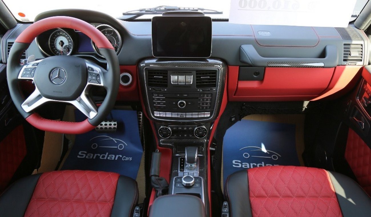 Mercedes-Benz G 63 AMG | inside Red