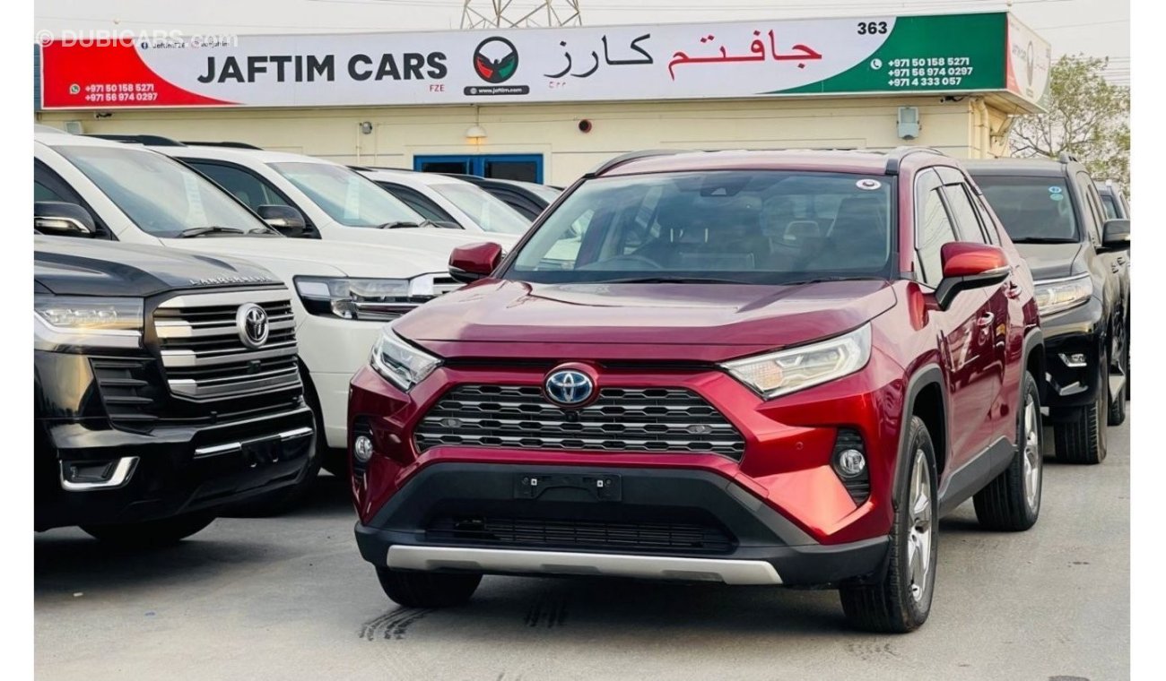 تويوتا راف ٤ 2021 |ROYAL RED| {Hybrid} 2.5L [JAPAN Import] {QISJ Will Pass} 4WD Premium Condition