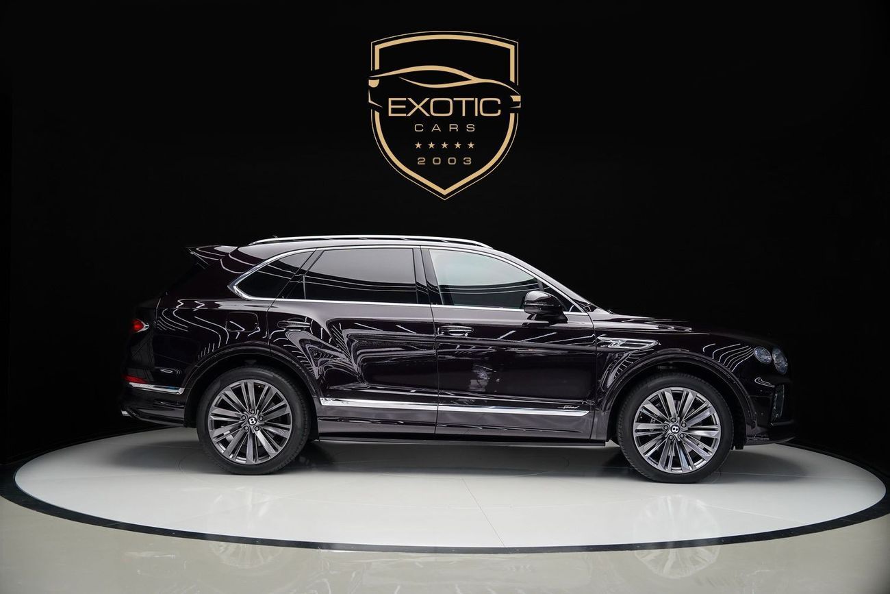 Bentley Bentayga Bentley Bentayga Speed W12