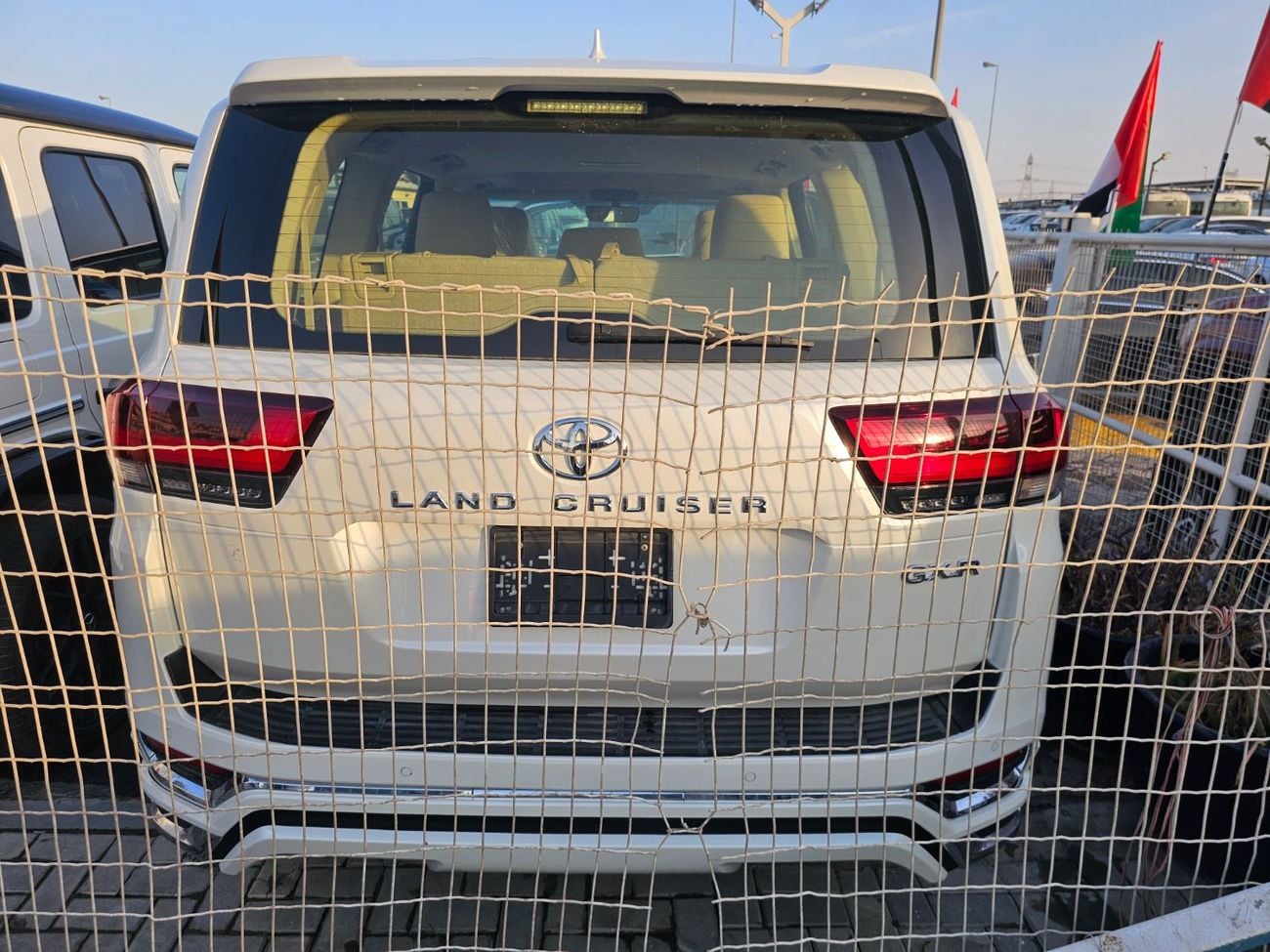 تويوتا لاند كروزر Toyota land cruiser LHD 4.0L 2022 petrol engine