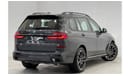 BMW X7 2023 BMW X7 xDrive40i M Sport, Nov 2027 BMW Warranty + Service Package, Very Low Kms, GCC