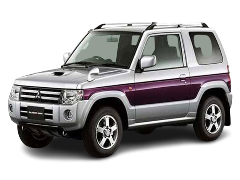 Mitsubishi Pajero Mini cover - Front Left Angled