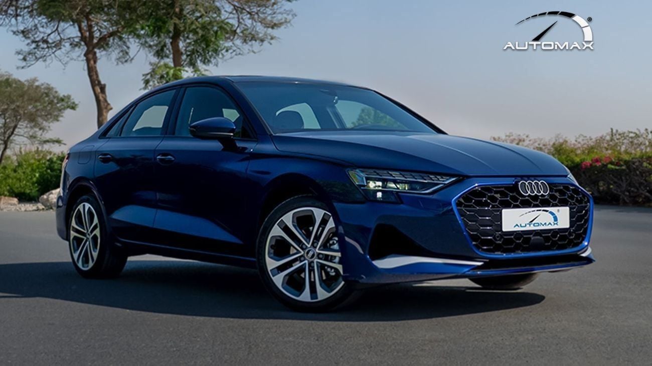 أودي A3 TFSI 1.4L FWD 2025 GCC With 3 Years Unlimited Mileage Warranty & 5 Years Service @Official Dealer