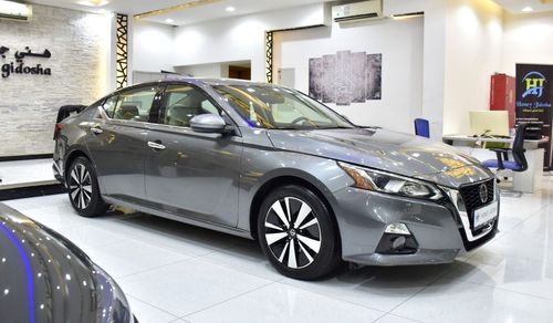 Nissan Altima EXCELLENT DEAL for our Nissan Altima SV ( 2019 Model ) in Grey Color GCC Specs