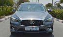 Infiniti Q50 2.0L I-4 Turbo, GCC, 0km with 5 Years or 200,000km Warranty from Dynatrade + Free Service