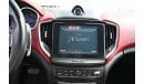 مازيراتي جيبلي Maserati Ghibli 3.0L Petrol, Sedan, FWD, 4Doors Features: Cruise Control, Sunroof, Front Electric Se