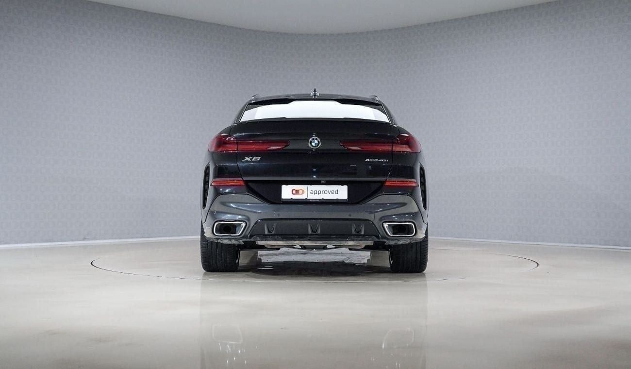 BMW X6 xDrive40i M Sport | AED 2,925 PM | 1 Year Unlimited Warranty | GCC