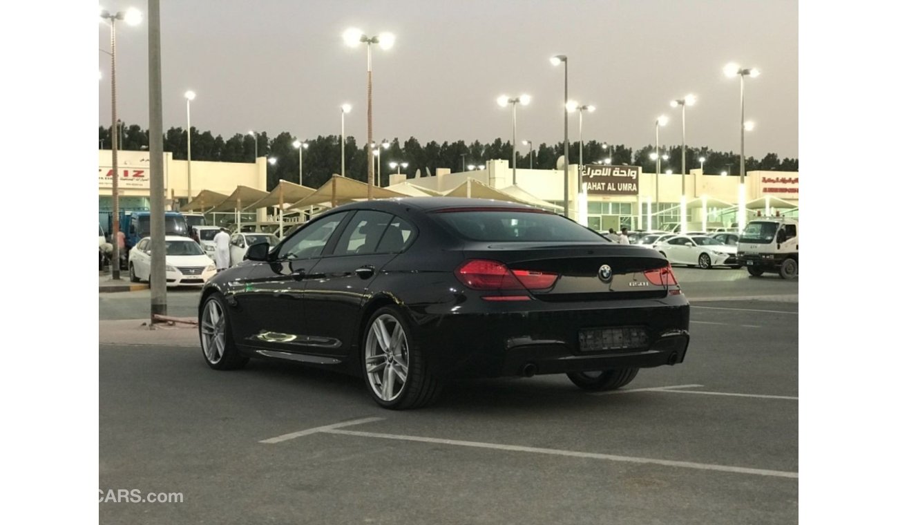 بي أم دبليو 640i بي ام دبليو 640 موديل 2015 خليجي بحالة ممتازة