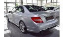 Mercedes-Benz C200 Avantgarde, AMG - GCC Specs, Different Condition, Single Owner - No Any Accident