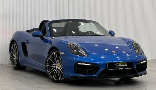 بورش بوكستر 718 2015 Porsche Boxster GTS, SEP 2024 Porsche Warranty, GCC.