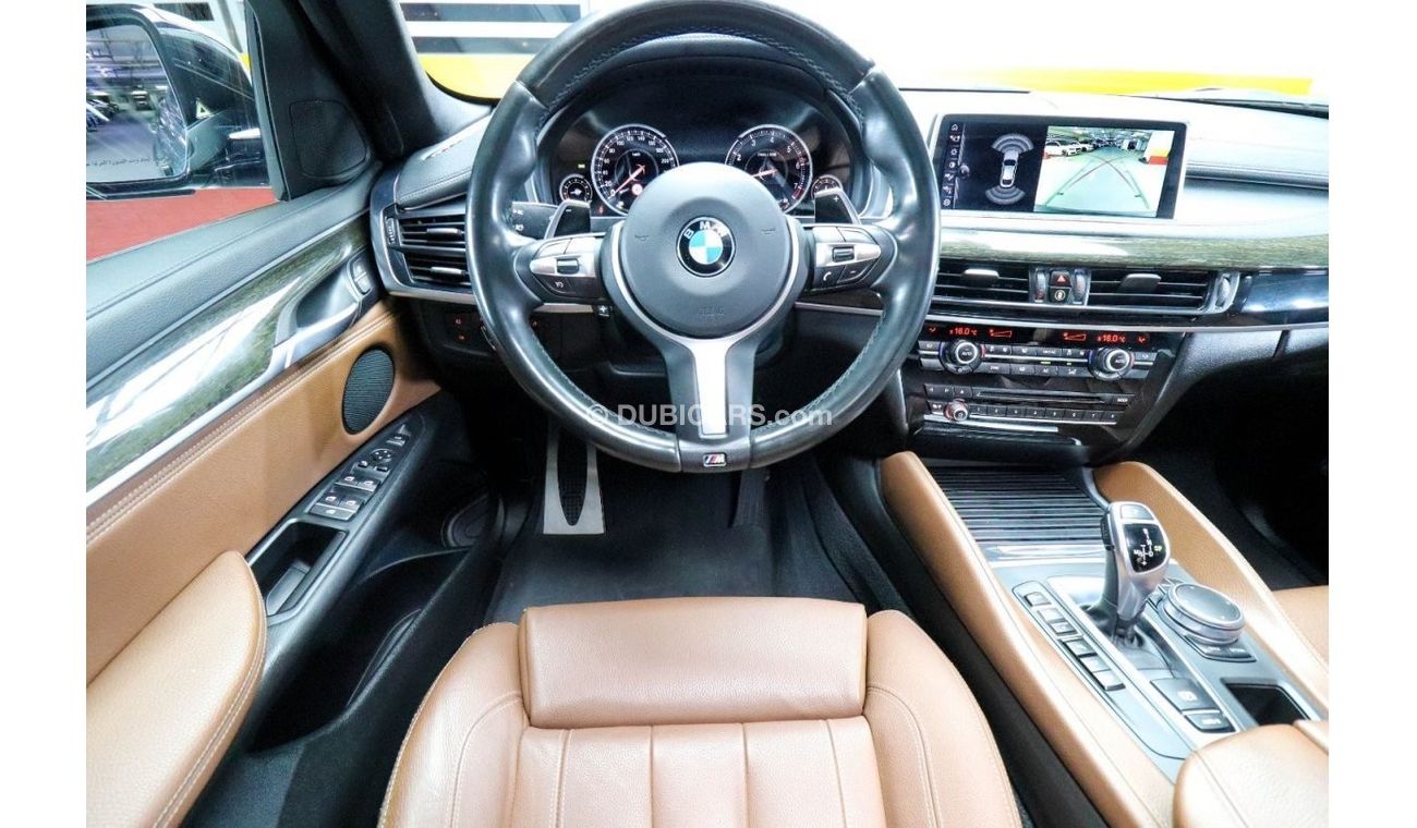 BMW X6 35i Exclusive RESERVED ||| BMW X6 X-Drive 35i M-Kit 2017 GCC under Agency Warranty with Flexible Dow